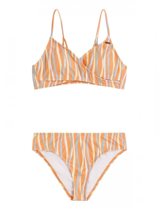 Obrázek produktu O'NEILL Bikiny kouřově modrá / světle žlutá / meruňková / bílá