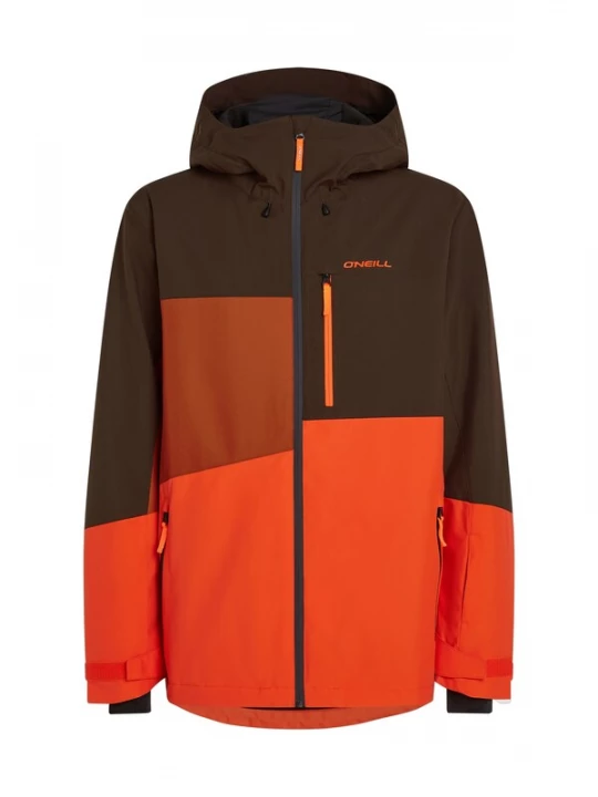 Obrázek produktu O'NEILL Sportovní bunda 'Fwc'cruz Triple Snow' čokoládová / humrová / tmavě oranžová