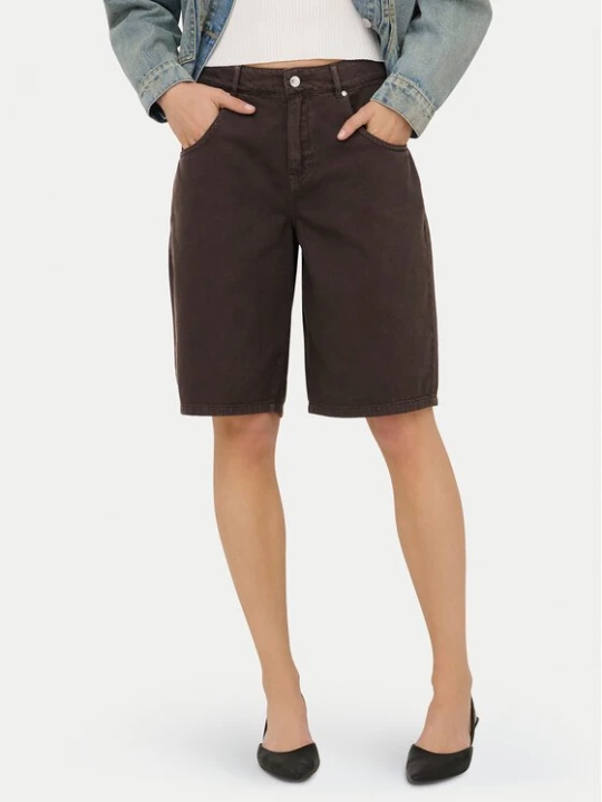 Obrázek produktu ONLY Bermudy Mate 15374734 Hnědá Loose Fit