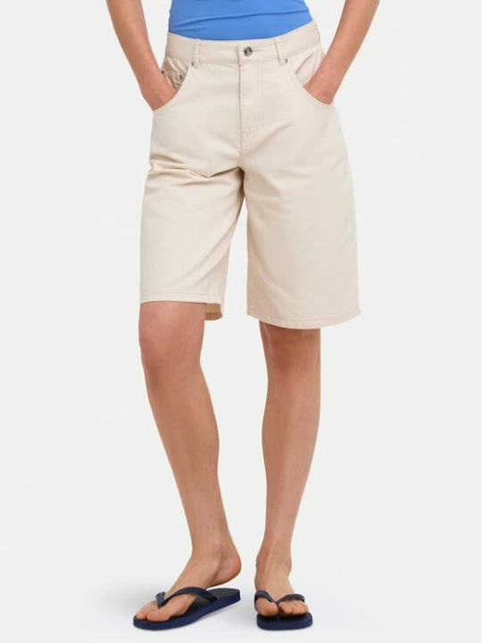 Obrázek produktu ONLY Bermudy Mate 15374734 Krémová Loose Fit