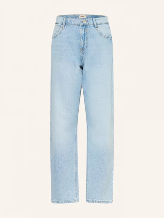 Obrázek produktu Only Džíny S Rovným Střihem light blue denim/strawberry embroid