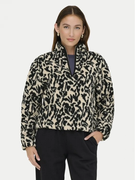 Obrázek produktu ONLY Fleecová mikina New Dallas 15311631 Černá Regular Fit