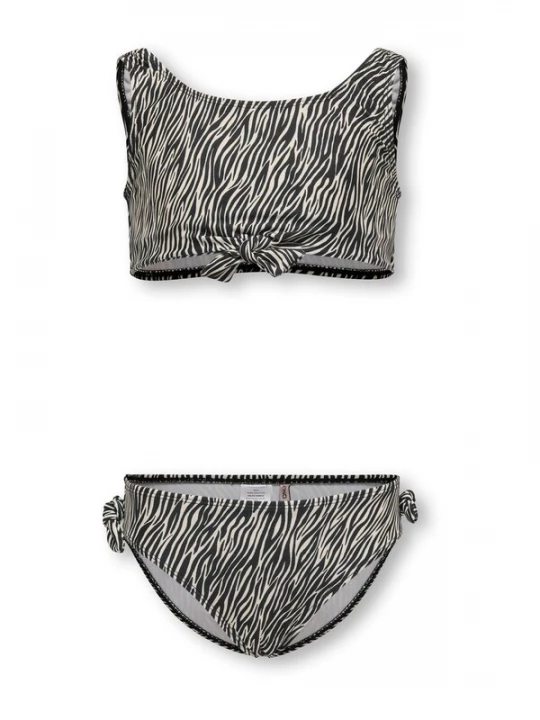 Obrázek produktu ONLY GIRLS Bikiny 'KOGBeach' černá / bílá