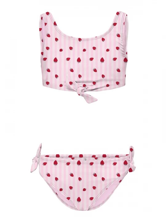 Obrázek produktu ONLY GIRLS Bikiny 'KOGBeach' růžová / světle růžová / červená