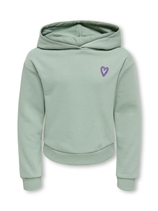Obrázek produktu ONLY GIRLS Mikina 'KOGCOOPER' mátová / fialová / offwhite