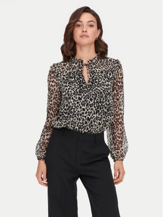 Obrázek produktu ONLY Halenka Ditsy 15229700 Černá Regular Fit