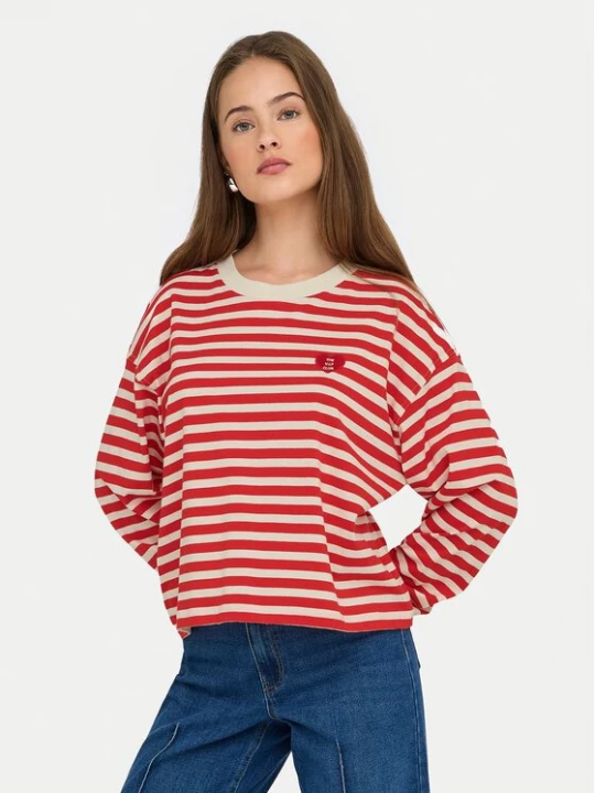 Obrázek produktu ONLY Halenka Livina 15359682 Červená Regular Fit