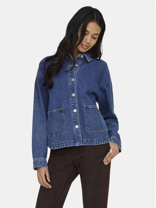 Obrázek produktu ONLY Jeansová bunda Lara 15372651 Tmavomodrá Regular Fit