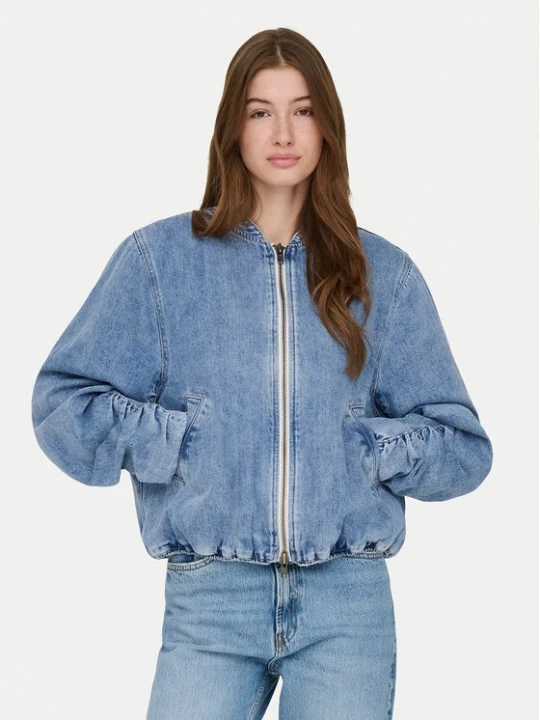 Obrázek produktu ONLY Jeansová bunda Niki 15362884 Modrá Relaxed Fit