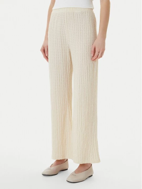 Obrázek produktu ONLY Kalhoty z materiálu Ella 15368471 Béžová Wide Leg