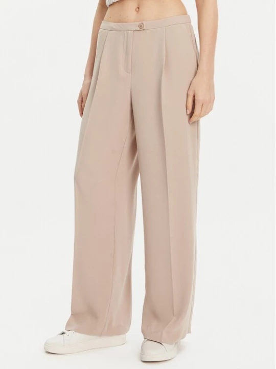 Obrázek produktu ONLY Kalhoty z materiálu Leila 15338347 Béžová Wide Leg