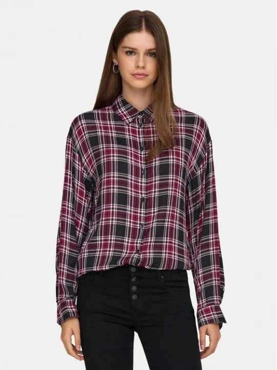Obrázek produktu ONLY Košile Evia 15355741 Bordó Loose Fit