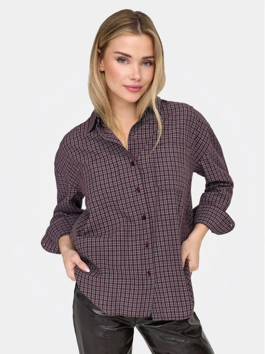 Obrázek produktu ONLY Košile Fenna 15375372 Fialová Oversize