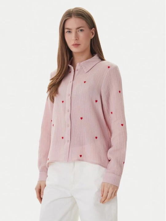 Obrázek produktu ONLY Košile Heart 15332482 Růžová Regular Fit