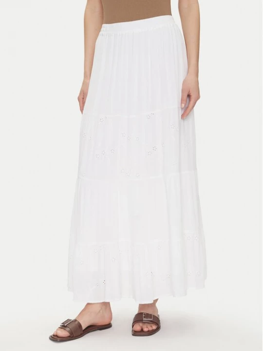 Obrázek produktu ONLY Maxi sukně Chaira 15346834 Bílá Regular Fit