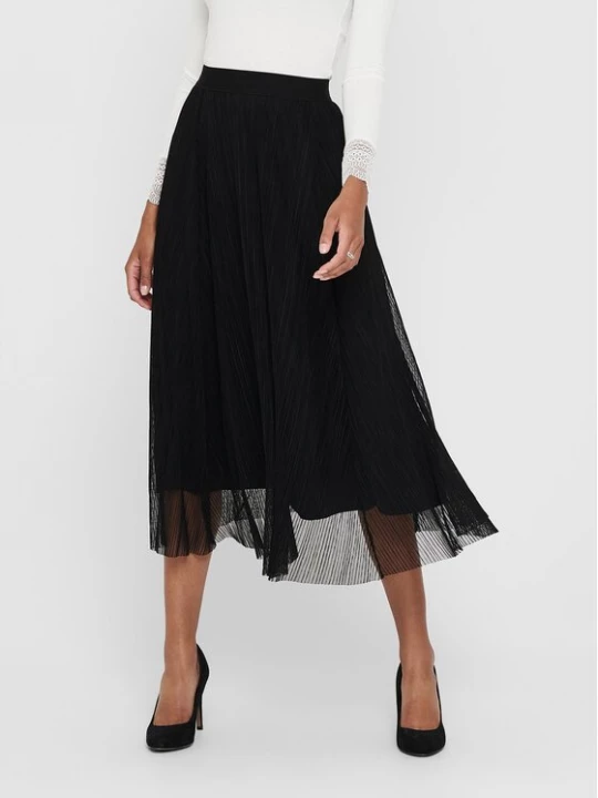 Obrázek produktu ONLY Midi sukně 15214303 Černá Regular Fit