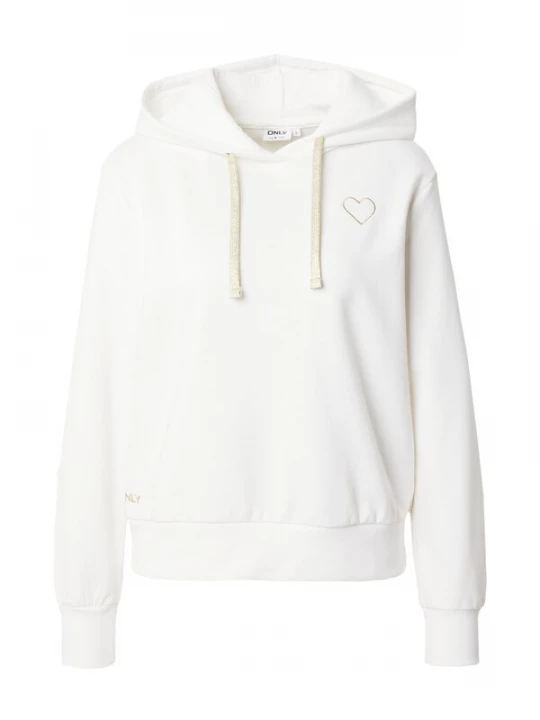 Obrázek produktu ONLY Mikina 'ONLNola'  zlatá / bílá