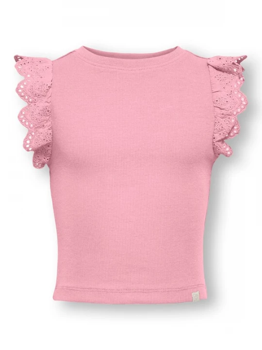 Obrázek produktu Only Mini Top 'KMGDREA' starorůžová