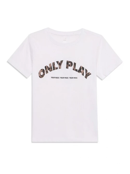 Obrázek produktu Only Play Girls Tričko 'ONPMELEO' hnědá / tmavě hnědá / černá / bílá