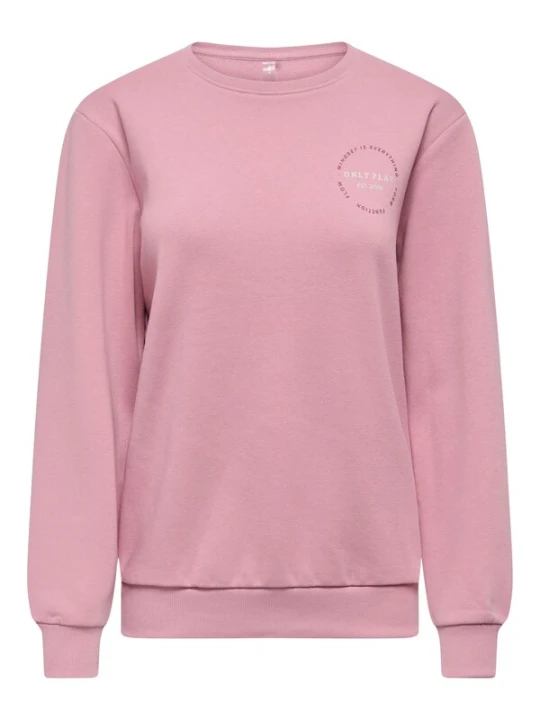 Obrázek produktu ONLY PLAY Sportovní mikina 'ONPCava' pink / tmavě růžová / bílá