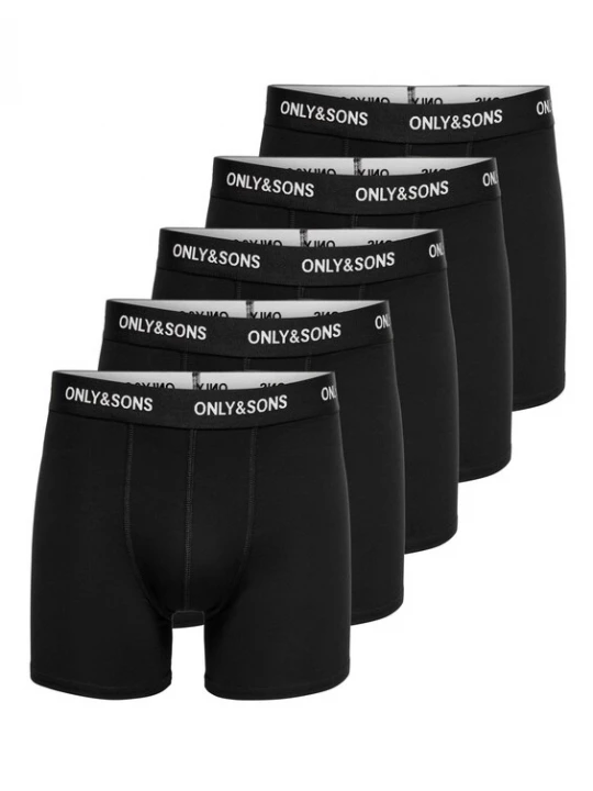Obrázek produktu Only & Sons Boxerky 'FITZ'  černá / bílá