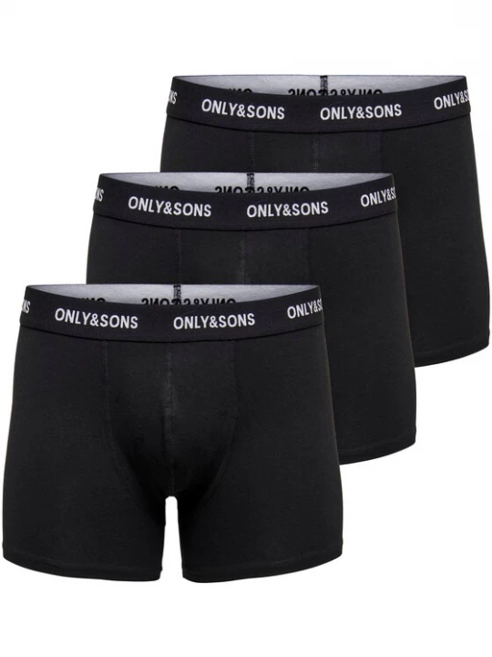 Obrázek produktu Only & Sons Boxerky 'ONSFitz'  černá / offwhite