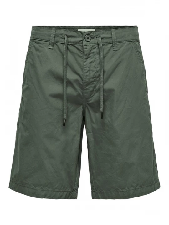Obrázek produktu Only & Sons Chino kalhoty 'Loc' tmavě zelená