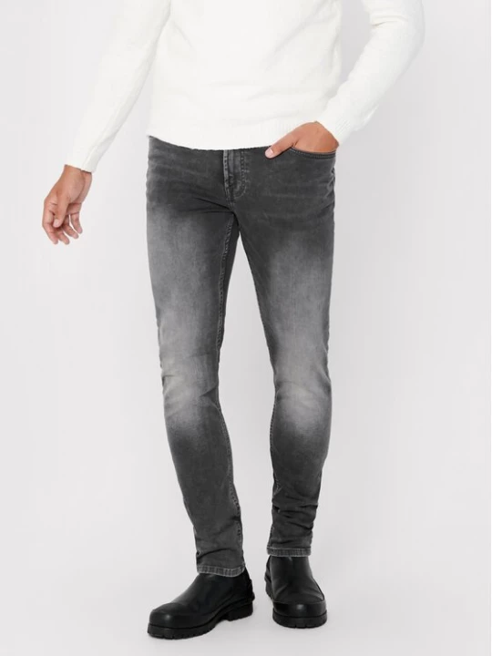 Obrázek produktu Only & Sons Jeansy Loom 22017103 Šedá Slim Fit