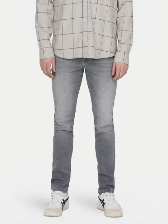 Obrázek produktu Only & Sons Jeansy Loom 22028265 Šedá Slim Fit