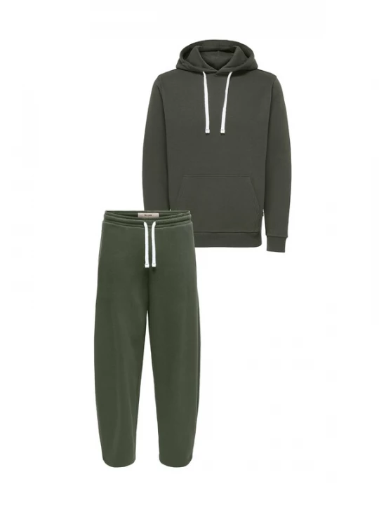 Obrázek produktu Only & Sons Joggingová souprava 'ONSCERES' barvy bláta