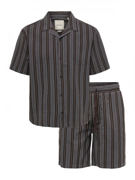 Obrázek produktu Only & Sons Joggingová souprava 'ONSCRUZ' černá / bílá