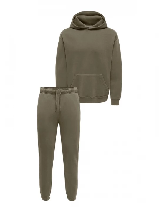 Obrázek produktu Only & Sons Joggingová souprava 'ONSLARRY' olivová
