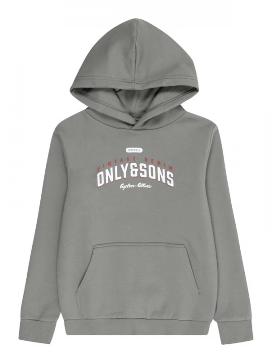 Obrázek produktu Only & Sons Junior Mikina 'OSJCERES'  olivová / červená / bílá
