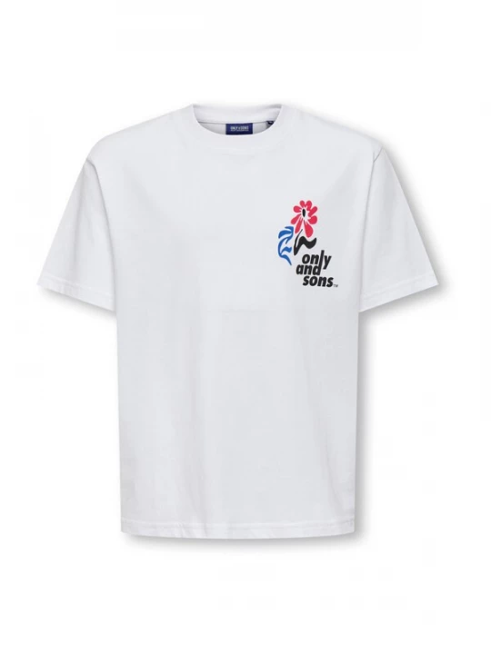 Obrázek produktu Only & Sons Junior Tričko 'OSJFRED LAURENT' modrá / oranžová / černá / bílá