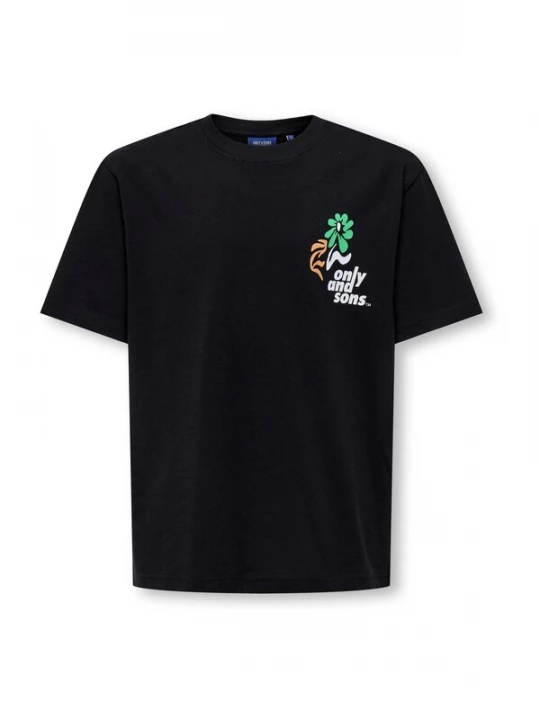 Obrázek produktu Only & Sons Junior Tričko 'OSJFRED LAURENT' světlemodrá / trávově zelená / černá / bílá