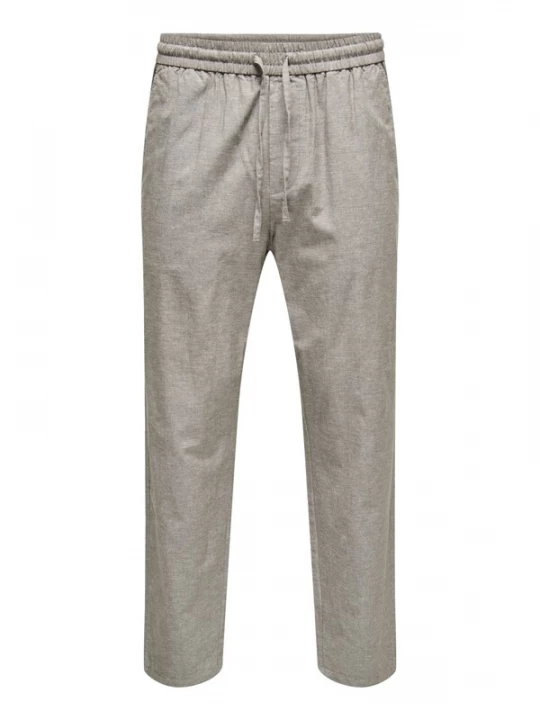 Obrázek produktu Only & Sons Kalhoty 'Linus Crop 0007' šedá