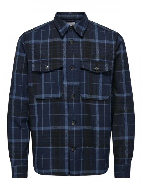 Obrázek produktu Only & Sons Košile 'Milo Life' světlemodrá / tmavě modrá