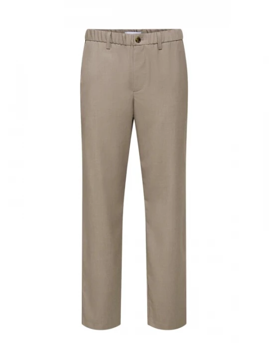 Obrázek produktu Only & Sons Outdoorové kalhoty 'ONLY & SONS ONSYOKE TAP REG TWILL 0668 PANT FRML PANTALONE' béžová