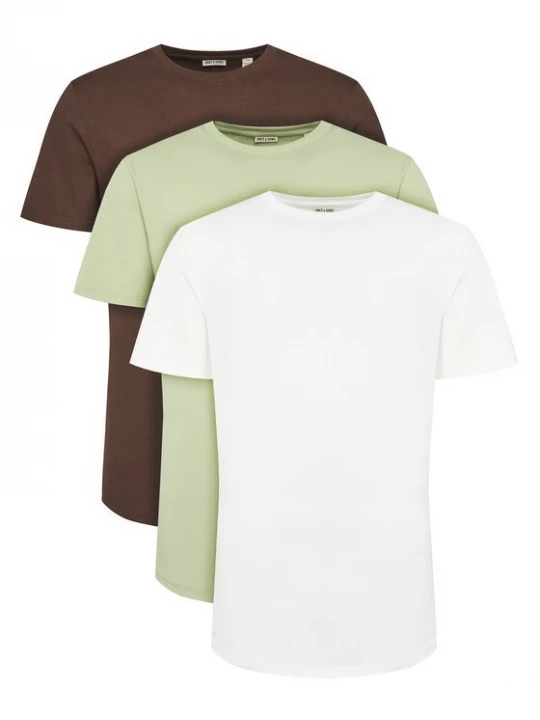 Obrázek produktu Only & Sons Souprava triček Jeff 22034548 Zelená Regular Fit