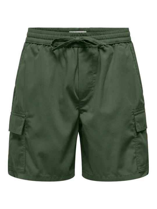 Obrázek produktu Only & Sons Sportovní kraťasy Kal 22034462 Zelená Slim Fit