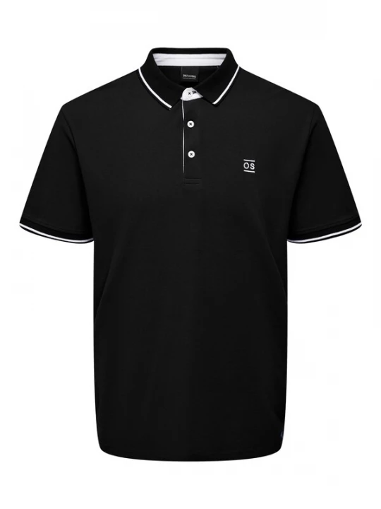 Obrázek produktu Only & Sons Tričko 'Fletcher'  černá / bílá