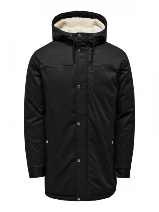 Obrázek produktu Only & Sons Zimní parka 'Alexander'  černá / offwhite