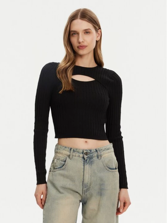 Obrázek produktu ONLY Svetr Meddi 15339582 Černá Cropped Fit