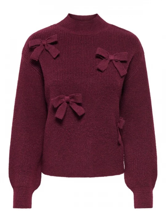 Obrázek produktu ONLY Svetr 'ONLLISA' vínově červená