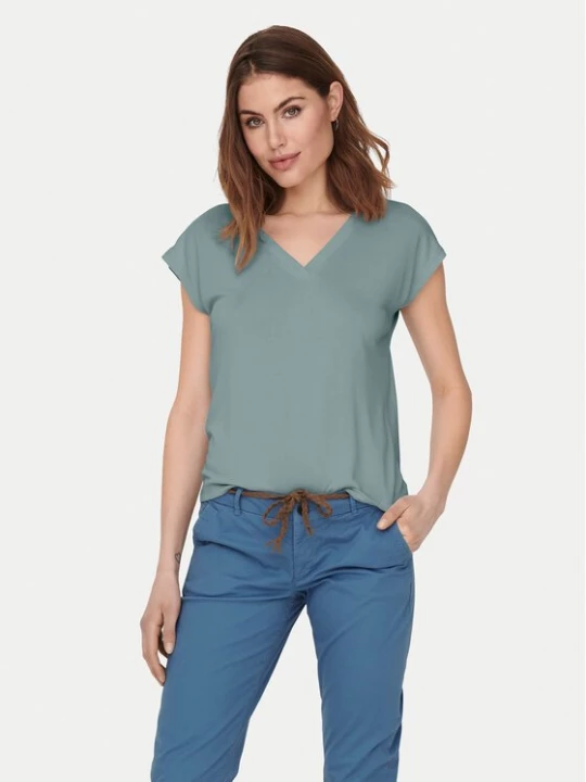Obrázek produktu ONLY T-Shirt Free 15287041 Zelená Regular Fit