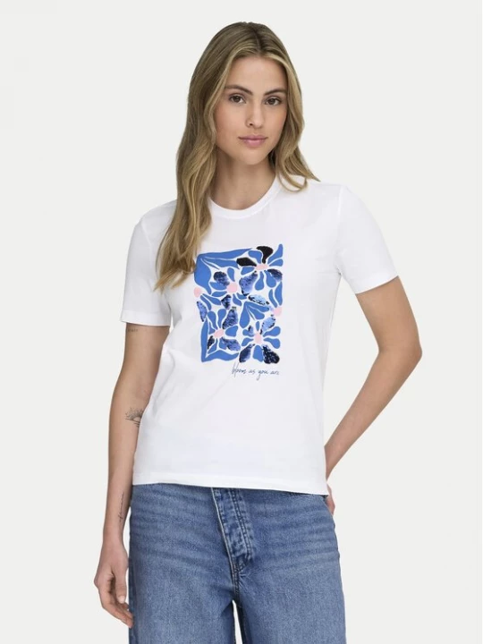 Obrázek produktu ONLY T-Shirt Kita 15367568 Bílá Regular Fit
