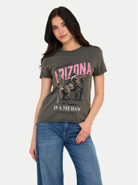 Obrázek produktu ONLY T-Shirt Lucy 15215721 Šedá Regular Fit
