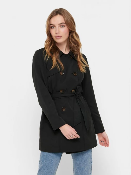 Obrázek produktu ONLY Trenčkot 15191821 Černá Regular Fit