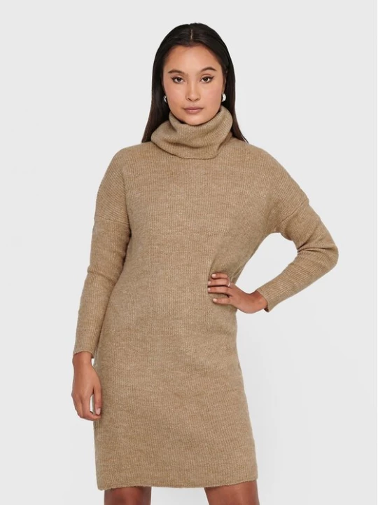 Obrázek produktu ONLY Úpletové šaty Jana 15140166 Béžová Regular Fit