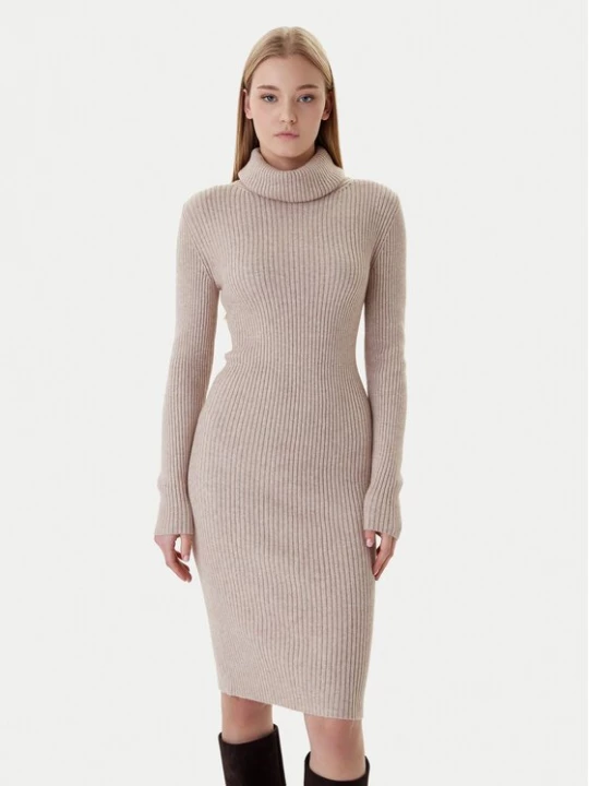 Obrázek produktu ONLY Úpletové šaty Nellie 15363533 Béžová Regular Fit